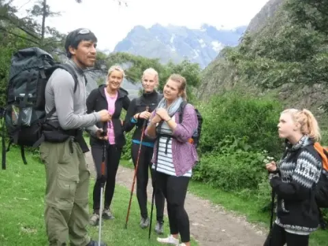 Guía del CAMINO INCA desde el km 104 a Machu Picchu